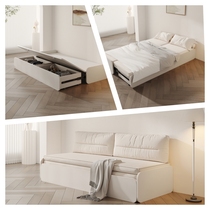 沙发床两用功奶油风叠多小型户沙发客厅能20折24新款可可以当床