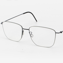 Lindberg林德伯格眼镜架男时尚休闲全框LIN5525纯钛方形眼镜框