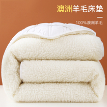 羊毛垫子床垫加厚单人双人家用垫褥垫被冬季羊羔绒垫子保暖床褥子