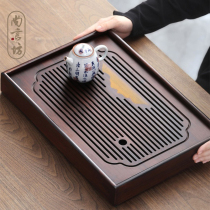 竹长方形茶盘家用2021新款简易托盘实木茶具干泡小型储水式小茶台