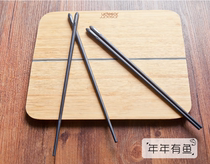 促销！TAYOHYA多样屋年年有鱼合金筷6入礼盒防霉防滑筷子6双礼盒