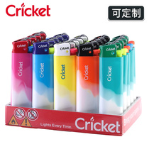 Cricket草蜢官方正品原装进口25支盒装防爆砂轮一次性时尚打火机