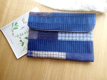 手织布 土布 蓝染 苹果笔记本电脑内胆包保护套中国风 书袋 定制