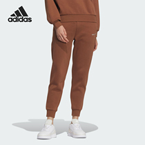 Adidas/阿迪达斯官方正品美拉德穿搭女士加绒运动休闲裤IX6789