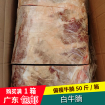 牛腩新鲜 50斤一箱白牛腩爽腩 生牛腩生牛肉 生鲜牛腩肉 广东包邮