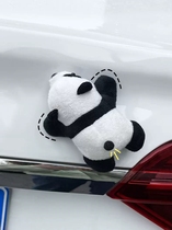 车载摆件创意polo玩偶公仔挂饰熊猫mini装饰女士后备箱车后挂件