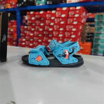 Adidas/阿迪达斯儿童时尚露趾魔术贴运动沙滩凉鞋EG2180 S仓现货