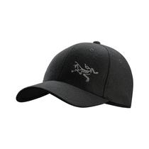 Arc'teryx Wool始祖鸟代购专柜灰色经典款帽子男款棒球帽2023新款