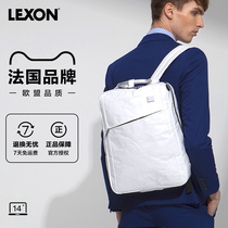 LEXON乐上商务双肩包女2021新款时尚14寸电脑包通勤背包旅行 书包