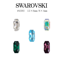 现货日本SWAROVSKI施华洛奥钻 长方形 尖底 水晶 彩钻 美甲饰品