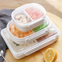 分格水果盒小学生食品级保鲜便当盒幼儿园宝宝儿童外出便携饭餐盒