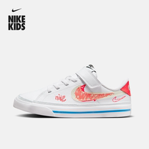 Nike耐克官方男童COURT LEGACY幼童运动童鞋冬季新款易穿脱FB7777
