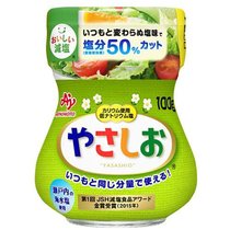 日本进口味之素和善盐濑户的海水盐使用盐分减少50% 宝宝盐100g