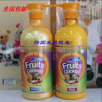 包邮原装进口韩国所望盈酷丝康乐水果洗发水+发膜/护发素.
