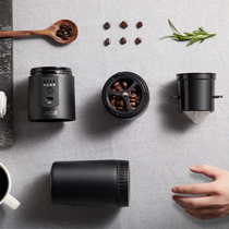 ACA咖啡机家用小型美式全自动B现磨豆机研磨一体办公室手冲便携式