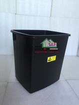 大号防静电阻燃垃圾通无尘车间专用ESD垃圾桶保洁桶15L黑色垃圾桶