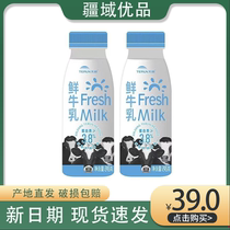 新疆天润巴氏鲜牛奶950g*1瓶畅饮装全脂鲜牛乳低温儿童营养早餐奶