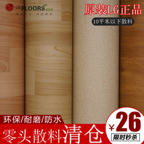 韩国LG PVC地板革石塑地板卷材家用环保耐磨加厚防水地胶塑料地毯