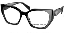 多色选正品牌普拉达PRADA眼镜架PR 18W女式猫眼形光学眼镜眼镜框