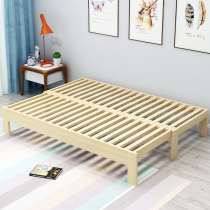 推拉小户型实木沙发床1.5米两用榻榻米折叠坐卧单人床多功能双人