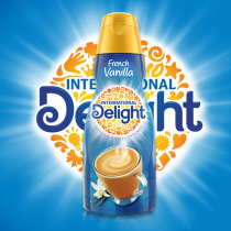 美国Delight咖啡伴侣奶油球 液态奶咖啡牛奶精非植脂光明