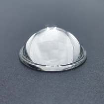 凸透镜片学生物理实验器材 大功率LED透镜 加工光学玻璃平凸透镜