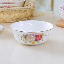 点特骨瓷6英寸面碗防烫陶瓷碗韩式餐具汤碗创意个性家用大号饭碗