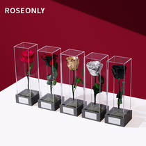 【520情人节礼物】ROSEONLY诺誓永生花为爱而生玫瑰花礼盒送女友