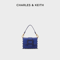 【包店专享】CHARLES＆KEITH创意CK6-80770582迷你拼色链条零钱包