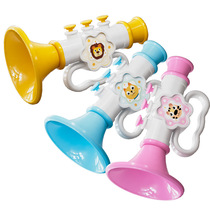 婴儿喇叭玩具可吹响宝宝小喇叭口哨卡通挂绳吹吹乐器玩具