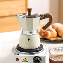 川岛屋意式摩卡壶煮咖啡器具手磨咖啡机户外浓缩萃取壶手冲咖啡壶