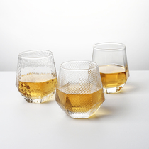 2023年新款啤酒杯六角酒杯异形威士忌杯多功能网红杯家用玻璃水杯