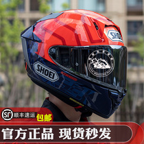SHOEI全盔X15摩托车头盔日本进口红蚂蚁日版赛道防摔四季跑盔男女