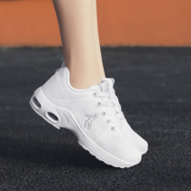 乔丹 格兰初中女生鞋子 韩版白色跑步鞋牌子运动鞋女鞋正品 休闲
