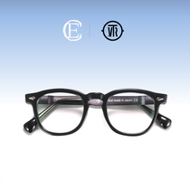 TVR眼镜近视镜框日系眼镜框架 ALUMI全框复古板材男女可配镜片