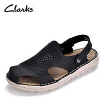 Clarks其乐男鞋夏季新款外穿凉鞋轻便耐磨户外两穿男士包头洞洞鞋