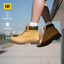 CAT卡特春夏男士户外常青款经典大黄靴防滑耐磨工装靴马丁靴