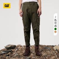 CAT卡特春夏男士户外个性时尚百搭宽松收脚棉质休闲裤工装长裤