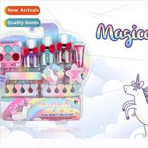 Childrens Makeup Toys Girls Nail Polish Manicure Powder Blus
