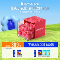 WonderLab蔓越莓女性益生菌即食小粉瓶益生元冻干粉30瓶装