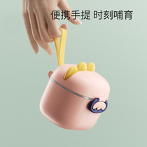日本奶粉盒便携外出分装小号婴儿便捷式出门方便携带密封储奶粉盒