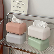 简约现代纸巾盒家用客厅抽纸盒ins风创意设计感茶几纸巾收纳盒