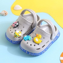 家用4-3-2岁小孩夏天透气小童鞋子一岁半拖鞋软底幼童沙滩鞋防滑