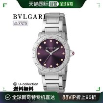 【99新未使用】日本直邮BVLGARI 自动女士紫色 BBL33C7SS/12 手表