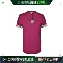 【99新未使用】香港直邮Burberry V领T恤 39339421
