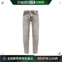 香港直邮Versace Jeans 范思哲 男士腰带环牛仔长裤