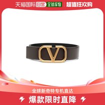 【99新未使用】香港直邮Valentino VLOGO 皮质腰带 VY0T0Q87ECU