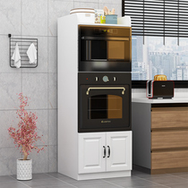 定制厨房餐边柜消毒柜洗碗机蒸烤箱一体机嵌入式电器高柜落地橱柜