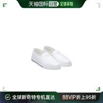【99新未使用】香港直邮PRADA 白色男士帆布鞋 2S2964-71L-F0009