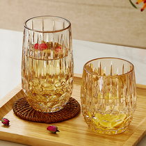 透明玻璃杯家用客厅创意大容量喝水杯子男高级耐热泡茶专用茶杯具